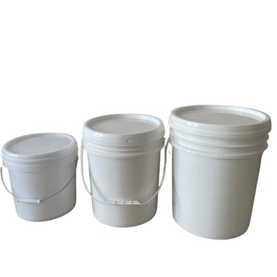 뚜?? 과 손잡이 플라스틱 컨테이너와 화학 4L 플라스틱 버킷