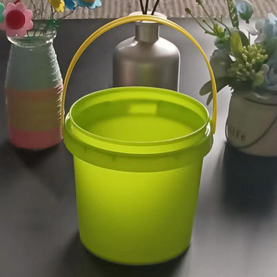반려동물 식품 보존 및 조직 2L 둥근 플라스틱 버킷 컨테이너