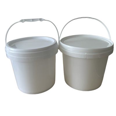 아이스크림 포장용 HDPE 노란색 1 갤런 플라스틱 버킷
