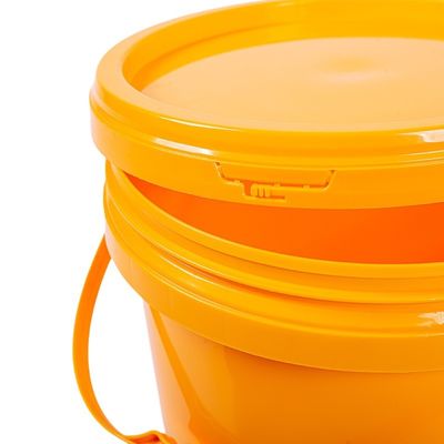 5L 5 갤론 버킷 20L 플라스틱 버킷 식품용 뚜?? 과 함께 노란색 GAP/ISO/FDA 인증