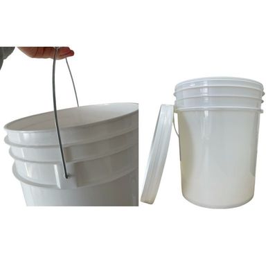 5L 5 갤론 버킷 20L 플라스틱 버킷 식품용 뚜?? 과 함께 노란색 GAP/ISO/FDA 인증