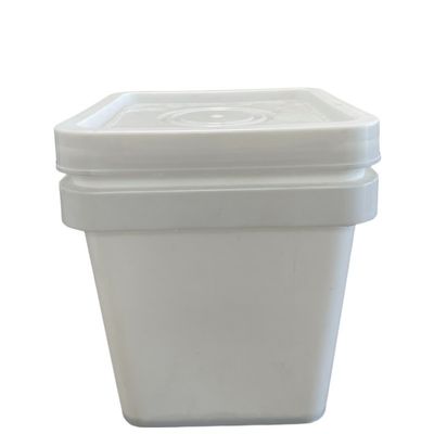 GAP/ISO/FDA 인증서 4 갤론 흑색 쿠키용 선명한 정면 플라스틱 버킷