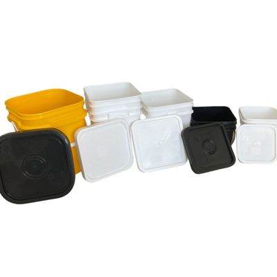 음료 포장용 정면 플라스틱 버킷 전체 크기 5L 15L 두께 1.0 ~ 2.5MM