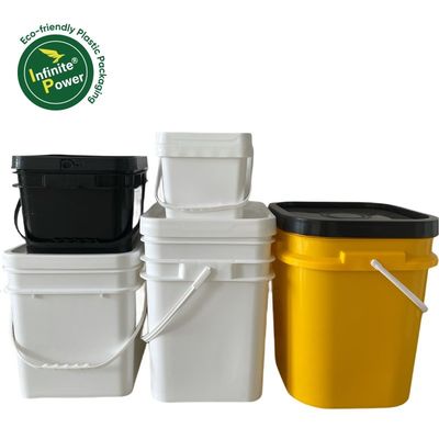 애완동물 마른 과일 포장 버킷 맞춤형 2L 3L 4L 5L 6L 8L 10L 플라스틱 버킷 버킷