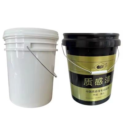 IML 인쇄 및 열 전송 인쇄와 맞춤형 1L-25L 둥근 플라스틱 버킷