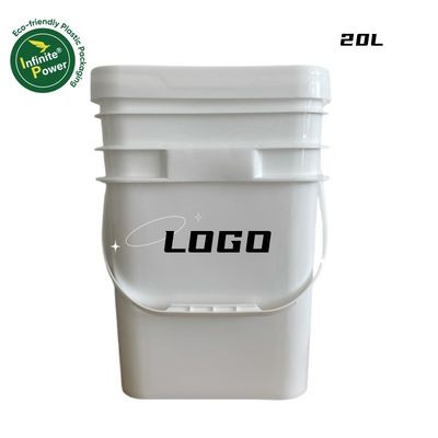 금속 손잡이 5L 8L 10L와 무한 전력 플라스틱 버킷 GAP/ISO/FDA 인증