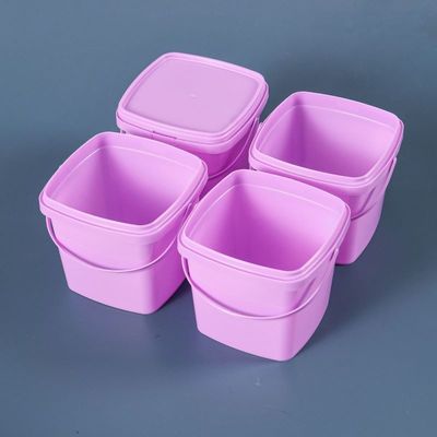 요거트 아이스크림 마늘 페이스트와 소스를 위해 뚜?? 이 있는 맞춤형 300ml 500mL 750ml 플라스틱 버킷