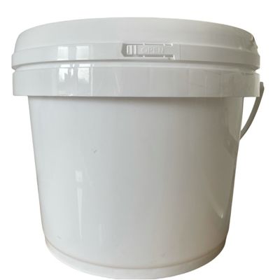8L 둥근 파란색 플라스틱 버킷 뚜?? 2 갤런 밸리 두께 1.0 ~ 2.5mm 파란색