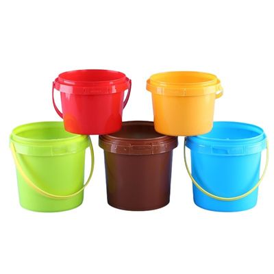 노란색 200ml 350ml 500mL 750ml 1L 플라스틱 배구 가루와 손잡이