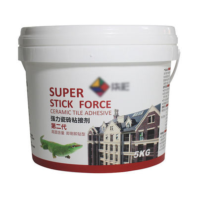500ml 1500ml 둥근 플라스틱 버킷과 공기 밀폐 뚜?? 투명 및 산업 버킷