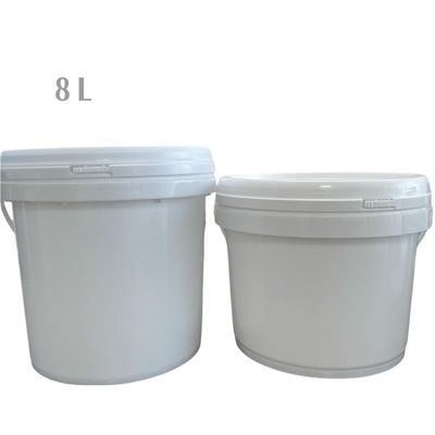 산업용 플라스틱 컨테이너와 버킷을 위해 8L 내구성 2 갤런 둥글 라인러를 사용자 정의하십시오.