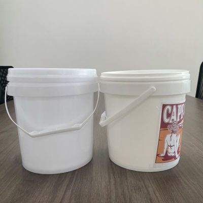 IML 인쇄 및 GAP/ISO/FDA 인증과 함께 스냅스 4L 다채로운 플라스틱 버킷