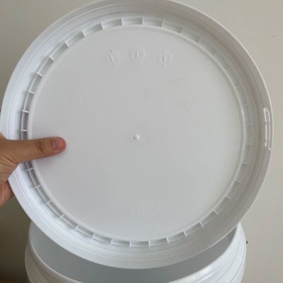 8L 백색 PP 플라스틱 버킷