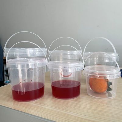 300ml 3L 식품 보존 용액 뚜?? 이 있는 플라스틱 버킷