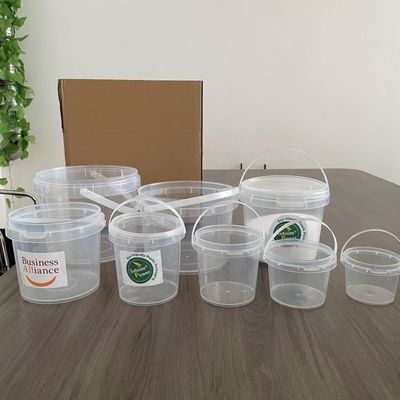 요거트 캔디 꿀 용기 둥근 플라스틱 버킷 뚜?? 1.0 ~ 2.5 mm 두께