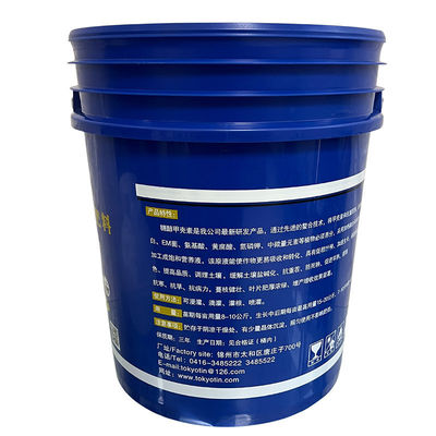 1.0-2.5mm 두께 GAP/ISO/FDA 승인된 5L 10L 20L 25L 30L 크기의 페인트용 플라스틱 배트