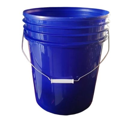 20L 뚜?? 과 편리한 손잡이가 있는 흰색 5 갤론 플라스틱 배트