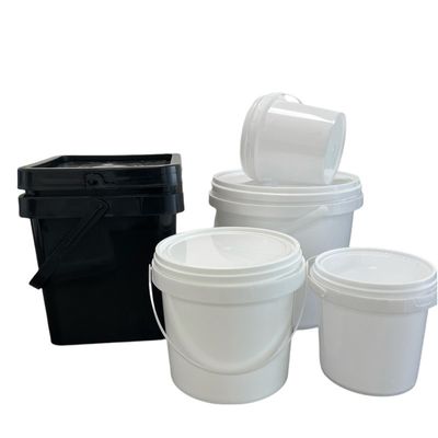 GAP/ISO/FDA 인증 플라스틱 버킷 1 갤론 아이스크림 컨테이너 뚜??