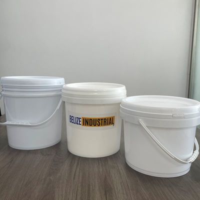 무료 샘플 식품 등급 플라스틱 버킷 2 Gal 8L 둥근 컨테이너 버킷
