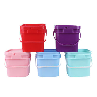 식품 안전 플라스틱 버킷 1L - 25L 뚜?? 이 있는 버킷