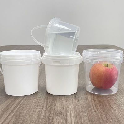 중국 플라스틱 버킷 공장 공급 미니 맑은 플라스틱 컨테이너 버킷