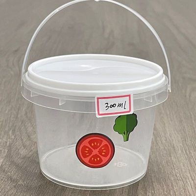 공장 가격 플라스틱 버킷 1L 2L 3L 4L 5L 식품 용기