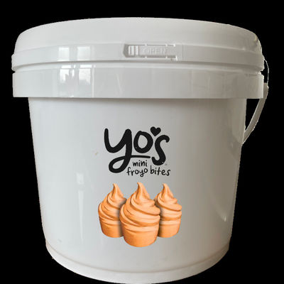 무료 샘플 식품 등급 플라스틱 버킷 2 Gal 8L 둥근 컨테이너 버킷